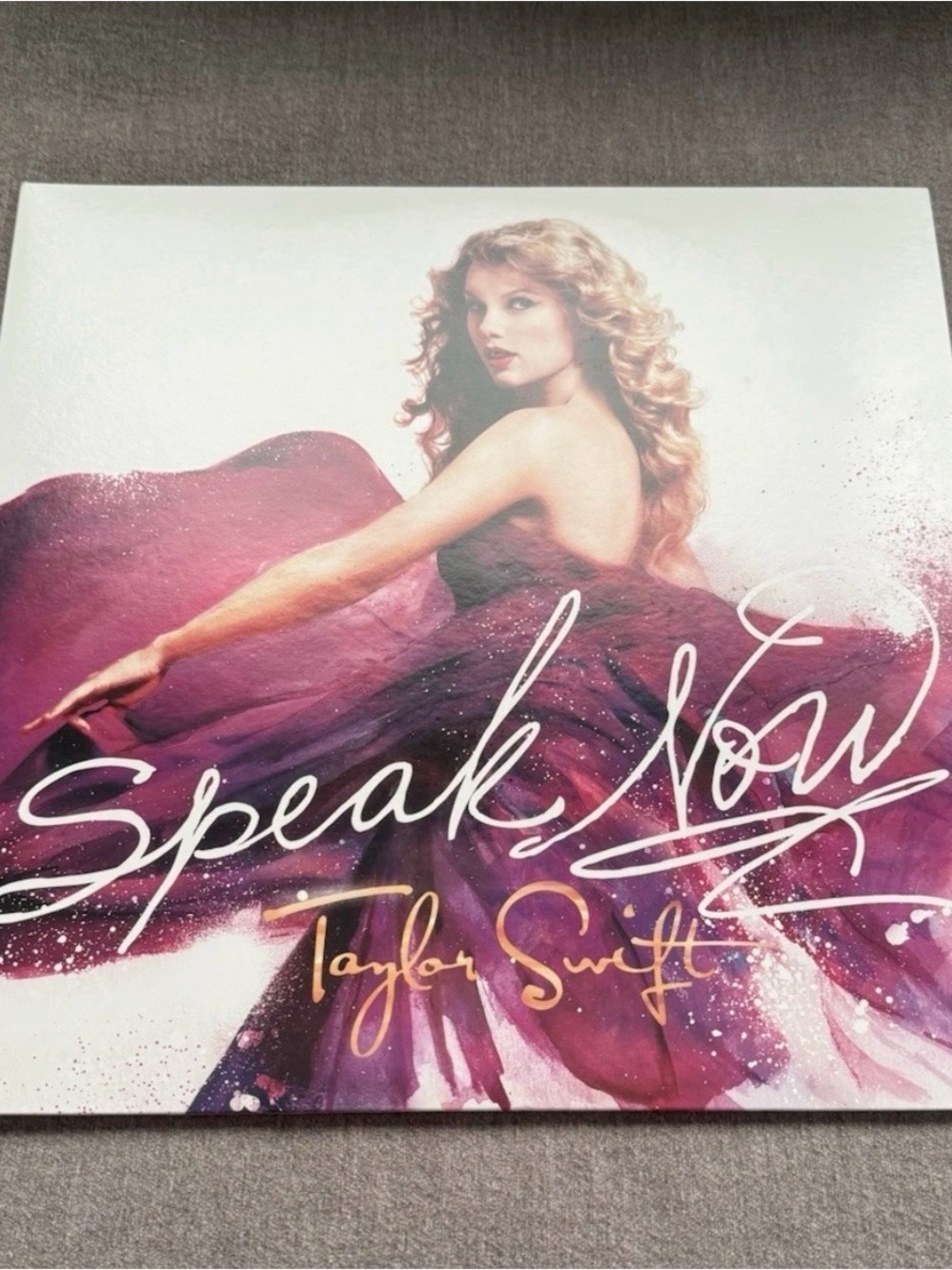 ORIGINAL Taylor Swift Speak Now Double LP Black Vinyl Record Big Machine